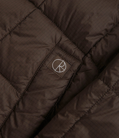 Polar Lightweight Puffer Jacket - Brown