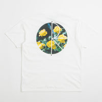 Polar Martas Roses Fill Logo T-Shirt - White thumbnail
