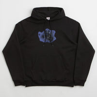 Polar Metal Logo Dave Hoodie in Black thumbnail
