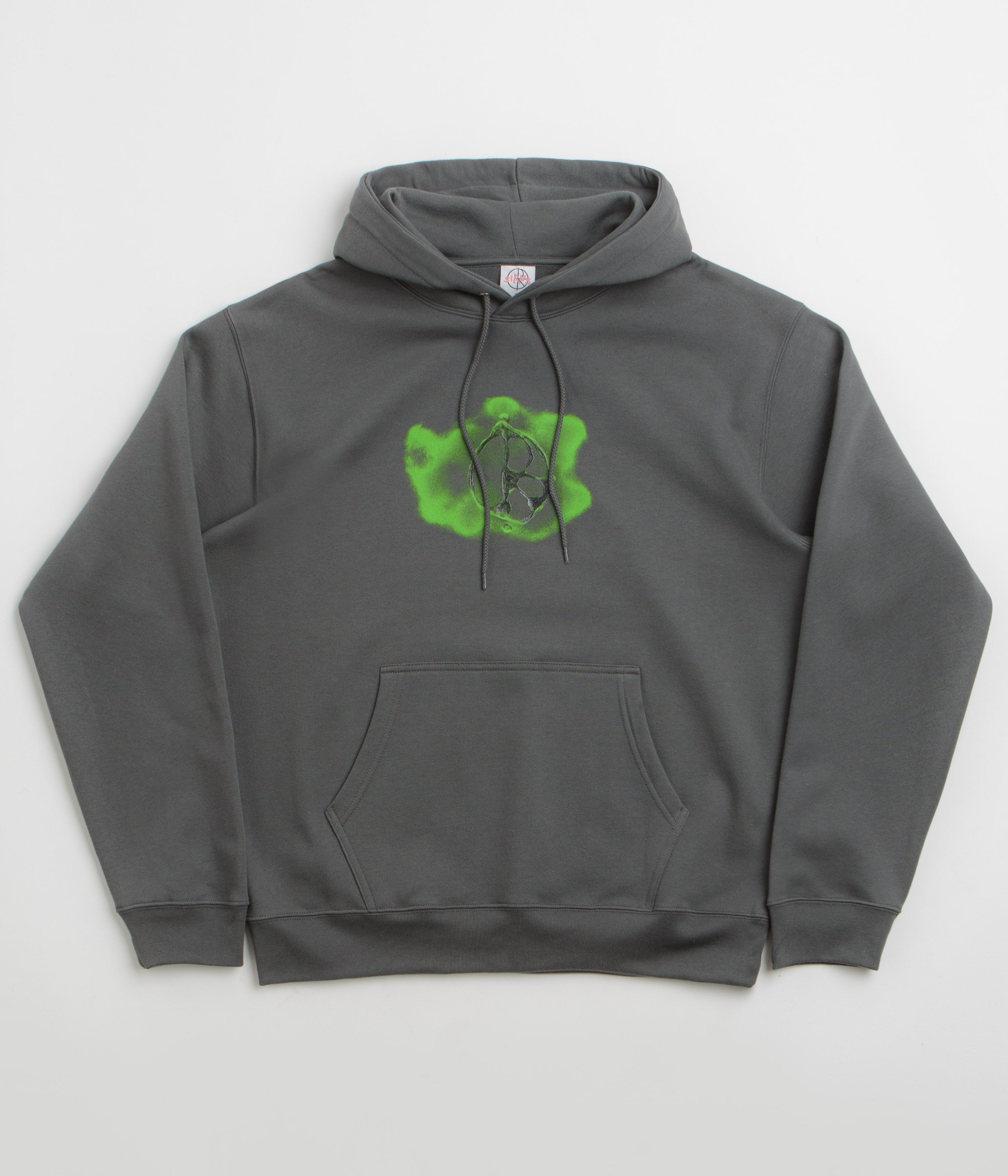 Polar Metal Logo Dave Hoodie in Graphite
