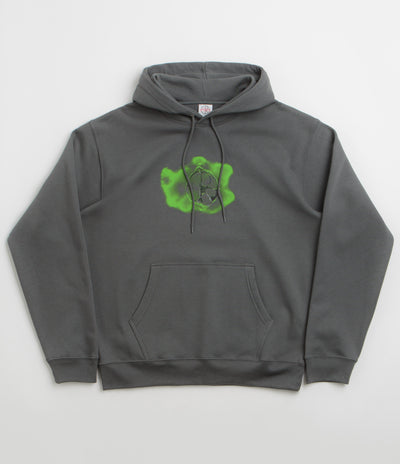 Polar Metal Logo Dave Hoodie in Graphite