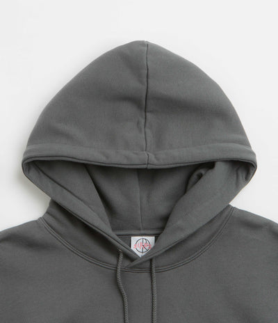 Polar Metal Logo Dave Hoodie in Graphite
