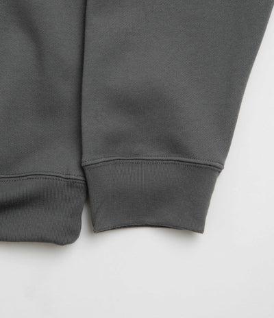Polar Metal Logo Dave Hoodie in Graphite