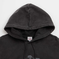 Polar Metal Logo Dave Hoodie - Silver Black thumbnail