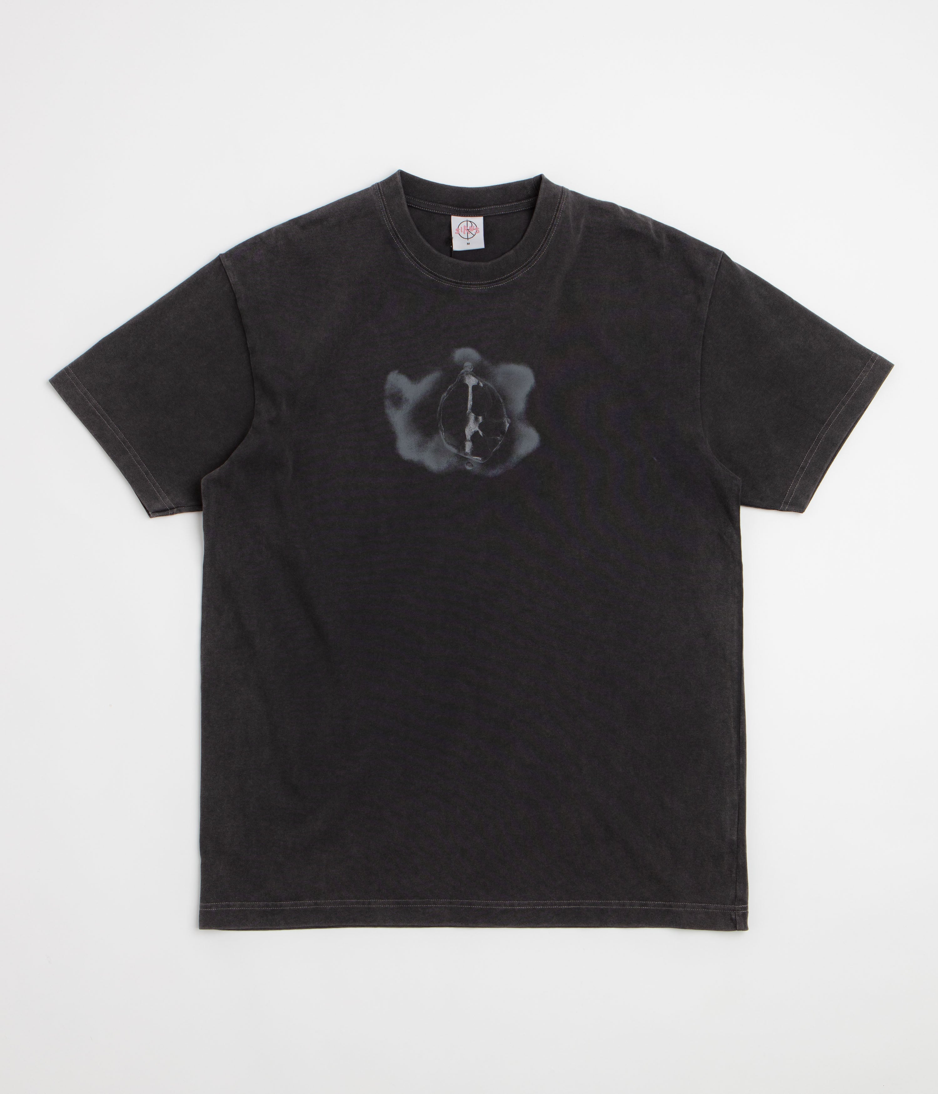 Polar Metal Logo T-Shirt - Silver Black