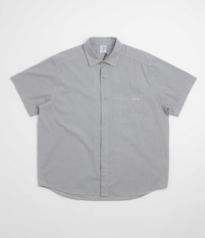 Polar Mitch Short Sleeve Shirt - Blue Check