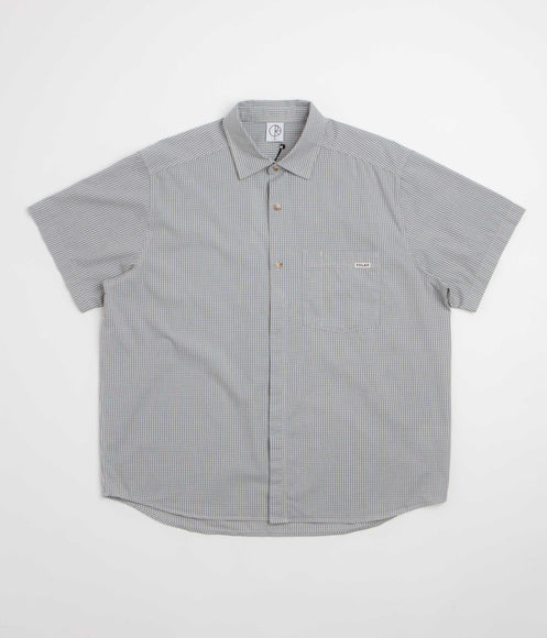 Polar Mitch Short Sleeve Shirt - Blue Check