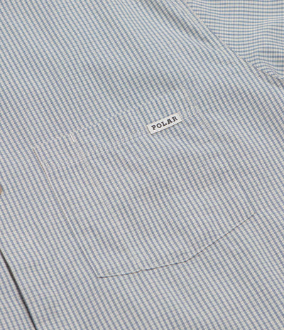 Polar Mitch Short Sleeve Shirt - Blue Check