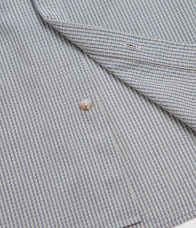 Polar Mitch Short Sleeve Shirt - Blue Check