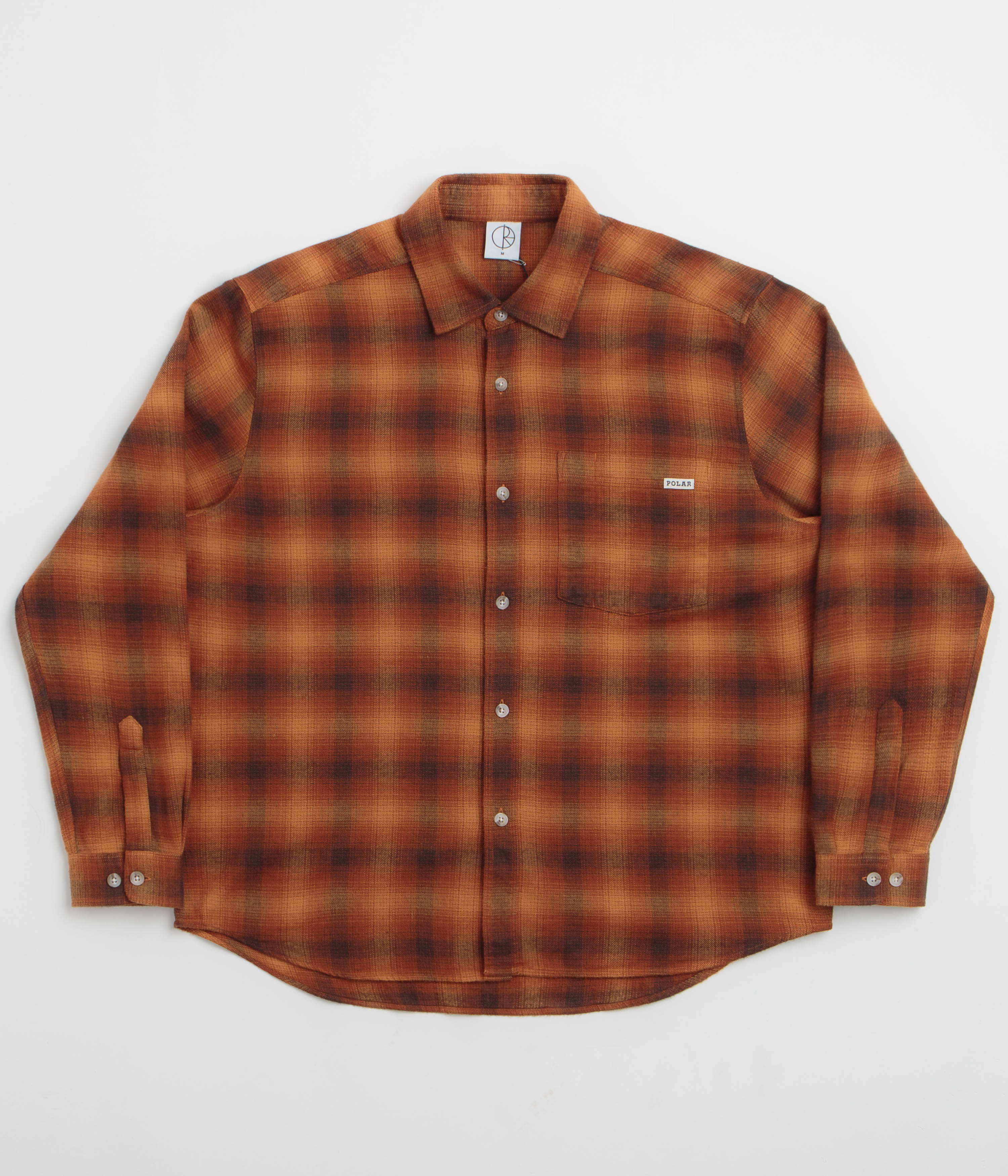 Polar Mitchel Shirt in Caramel Check
