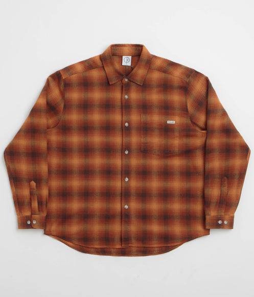Polar Mitchel Shirt - Caramel Check