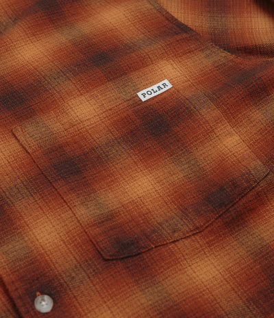 Polar Mitchel Shirt in Caramel Check