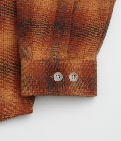 Polar Mitchel Shirt in Caramel Check