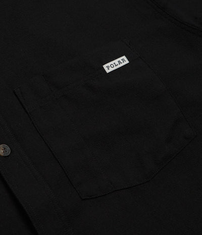 Polar Mitchel Short Sleeve Shirt in Black