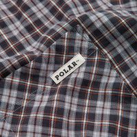Polar Mitchell Poplin Shirt - Graphite / Gold thumbnail