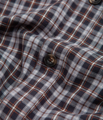 Polar Mitchell Poplin Shirt - Graphite / Gold