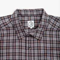 Polar Mitchell Poplin Shirt - Graphite / Gold thumbnail