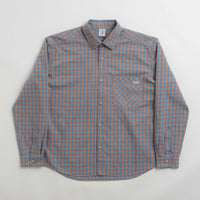 Polar Mitchell Shirt in Blue and Rust thumbnail