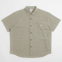 Polar Mitchell Short Sleeve Shirt - Beige / Green thumbnail