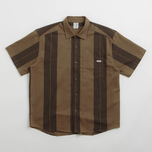 Brown Block Stripe