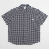 Polar Mitchell Short Sleeve Shirt - Petrol / Bordeaux thumbnail