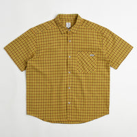 Polar Mitchell Twill Short Sleeve Shirt - Yellow thumbnail