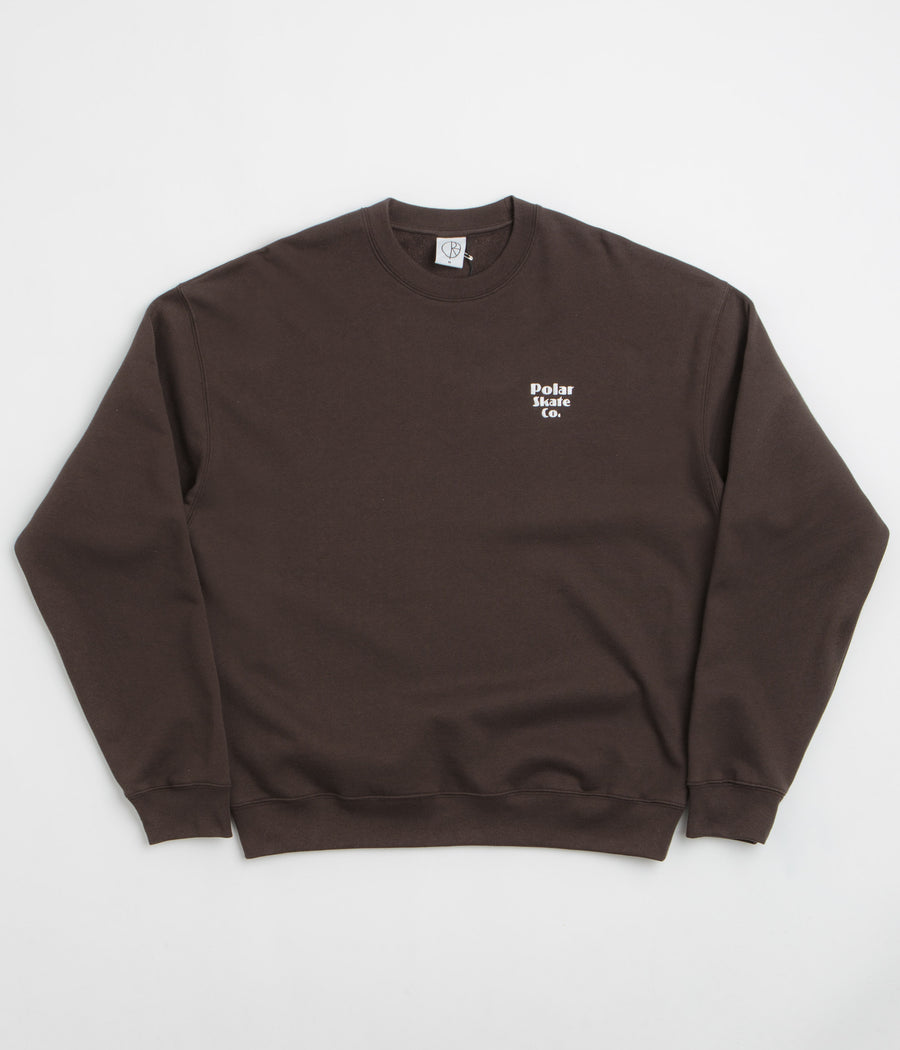 Polar New Sport Dave Crewneck Sweatshirt - Chocolate