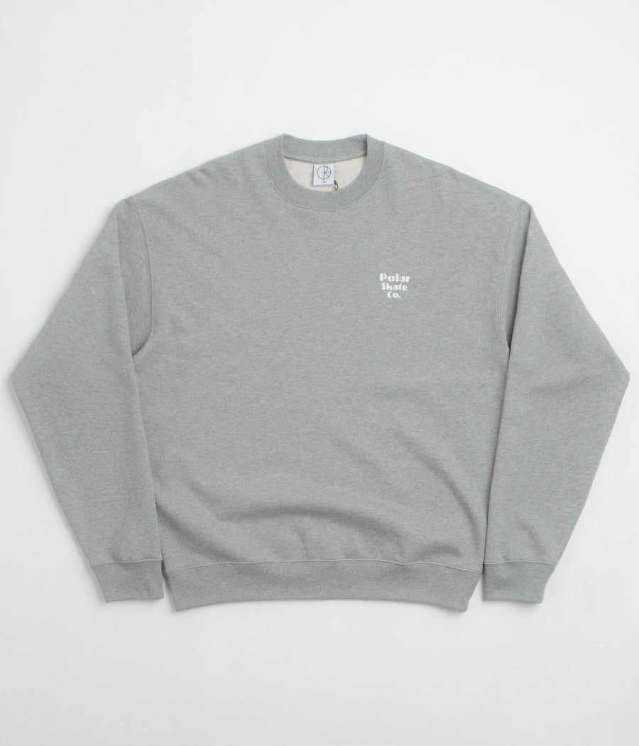 Polar New Sport Dave Crewneck Sweatshirt - Heather Grey