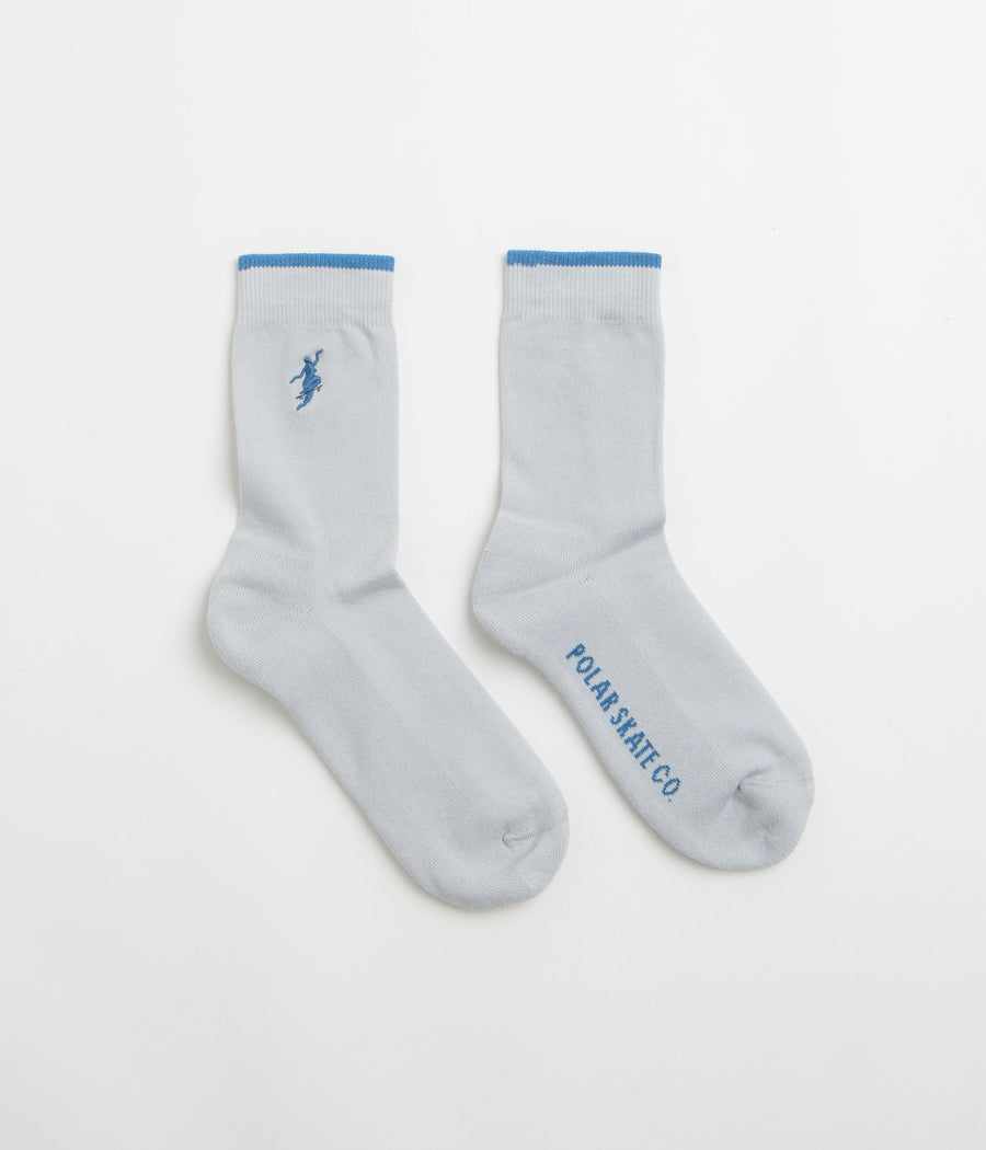 Polar No Complies Forever Socks - Silver / Blue
