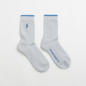 Silver / Blue