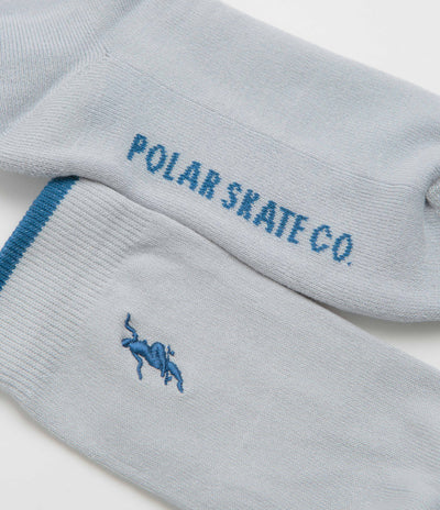 Polar No Complies Forever Socks - Silver / Blue