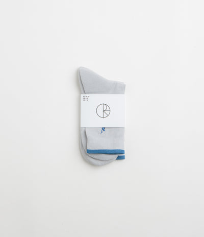 Polar No Complies Forever Socks - Silver / Blue