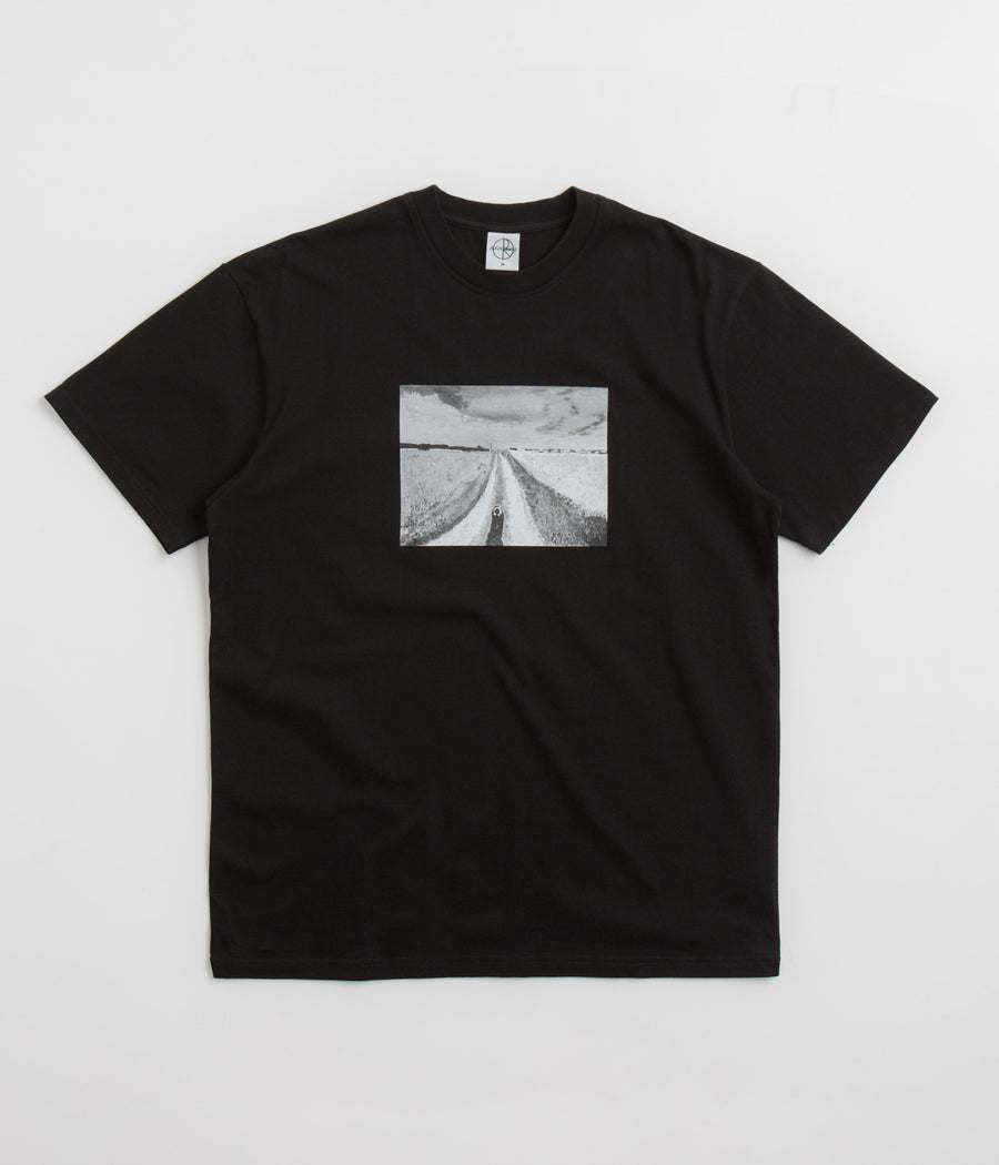Polar Open Fields T-Shirt in Black