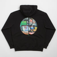 Polar Ourselves Collage Fill Logo Dave Hoodie in Black thumbnail