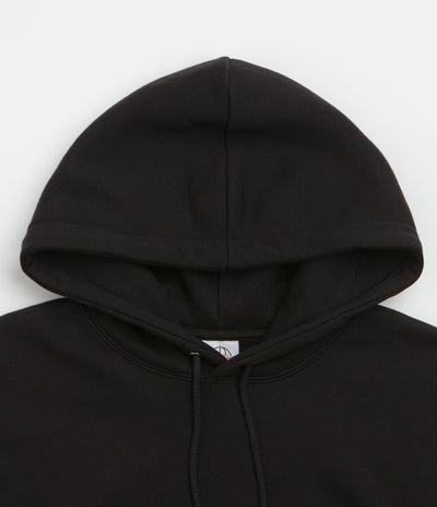 Polar Ourselves Collage Fill Logo Dave Hoodie in Black