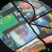 Polar Ourselves Collage Fill Logo Dave Hoodie in Black thumbnail