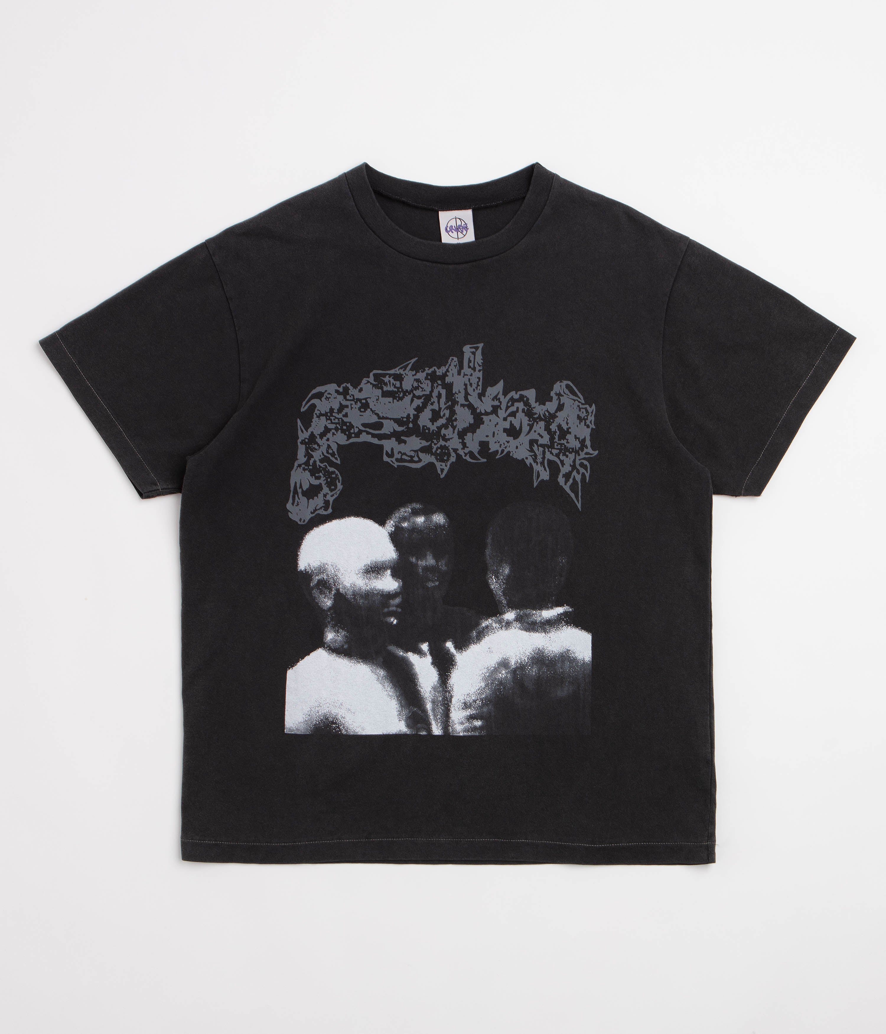 Polar Overhead Band T-Shirt - Silver Black