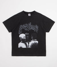 Polar Overhead Band T-Shirt in Silver Black