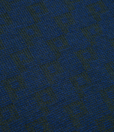 Polar P Pattern George Sweatshirt in Blue and Green