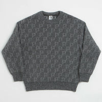 Polar P Pattern George Sweatshirt in Grey thumbnail