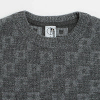 Polar P Pattern George Sweatshirt in Grey thumbnail