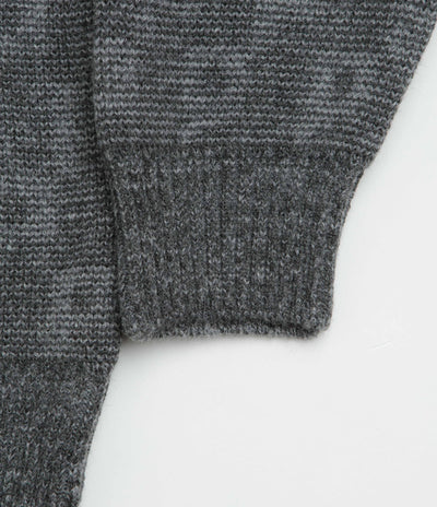 Polar P Pattern George Sweatshirt in Grey