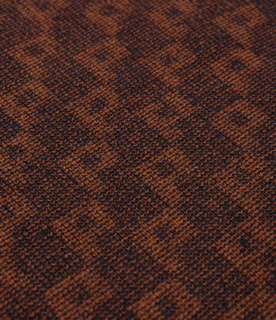 Polar P Pattern George Sweatshirt in Navy and Orange