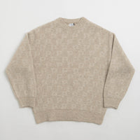 Polar P Pattern George Sweatshirt in Sand thumbnail