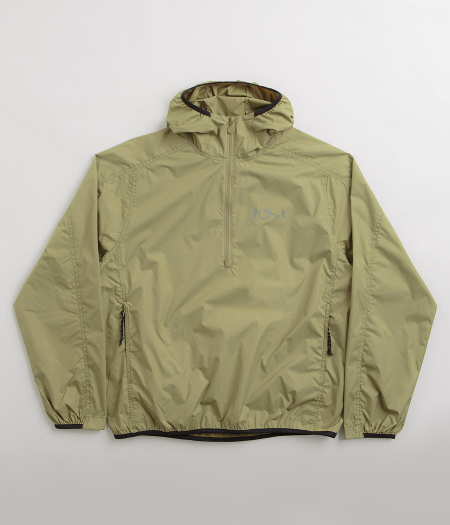 Polar Packable Anorak Jacket - Dirty Green