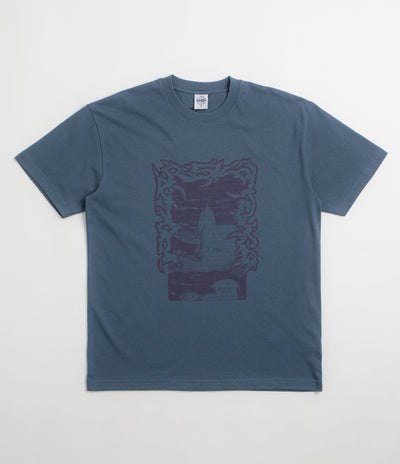 Polar Passing Resemblance T-Shirt in Grey Blue