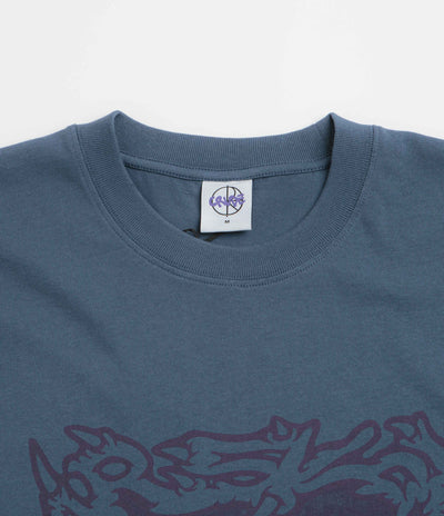 Polar Passing Resemblance T-Shirt in Grey Blue