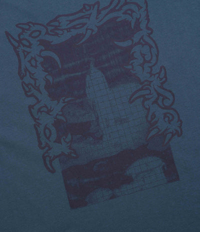 Polar Passing Resemblance T-Shirt in Grey Blue