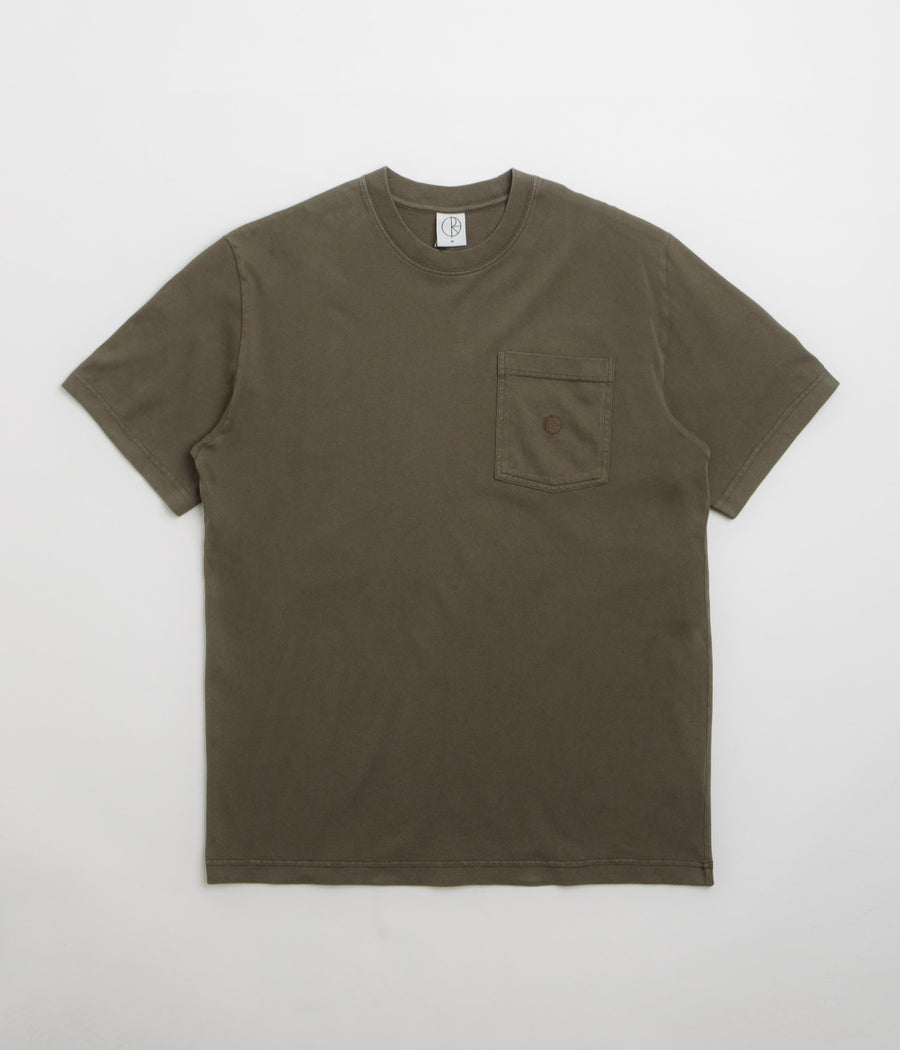 Polar Pocket T-Shirt in Brown