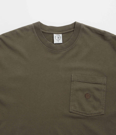 Polar Pocket T-Shirt in Brown